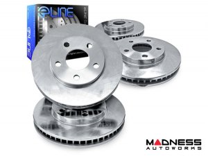 Jaguar XJ Brake Rotors (2) - Front - R1 Concepts - eLINE - OEM - 3.0L